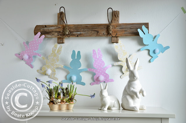 Seaside-Cottage Osterhase DIY