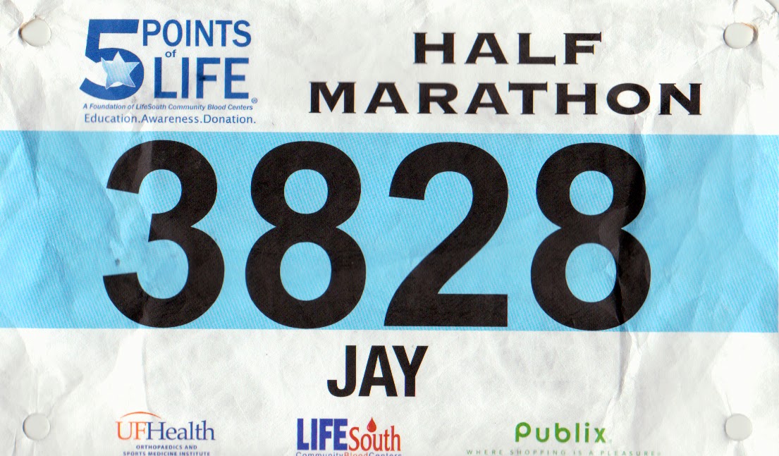I Am a Runner 5 POINTS OF LIFE HALF MARATHON 02/16/2014