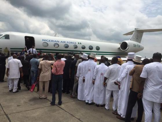 Ex President Jonathan's Heroic Journey & Arrival in Otuoke in Pictures. 2