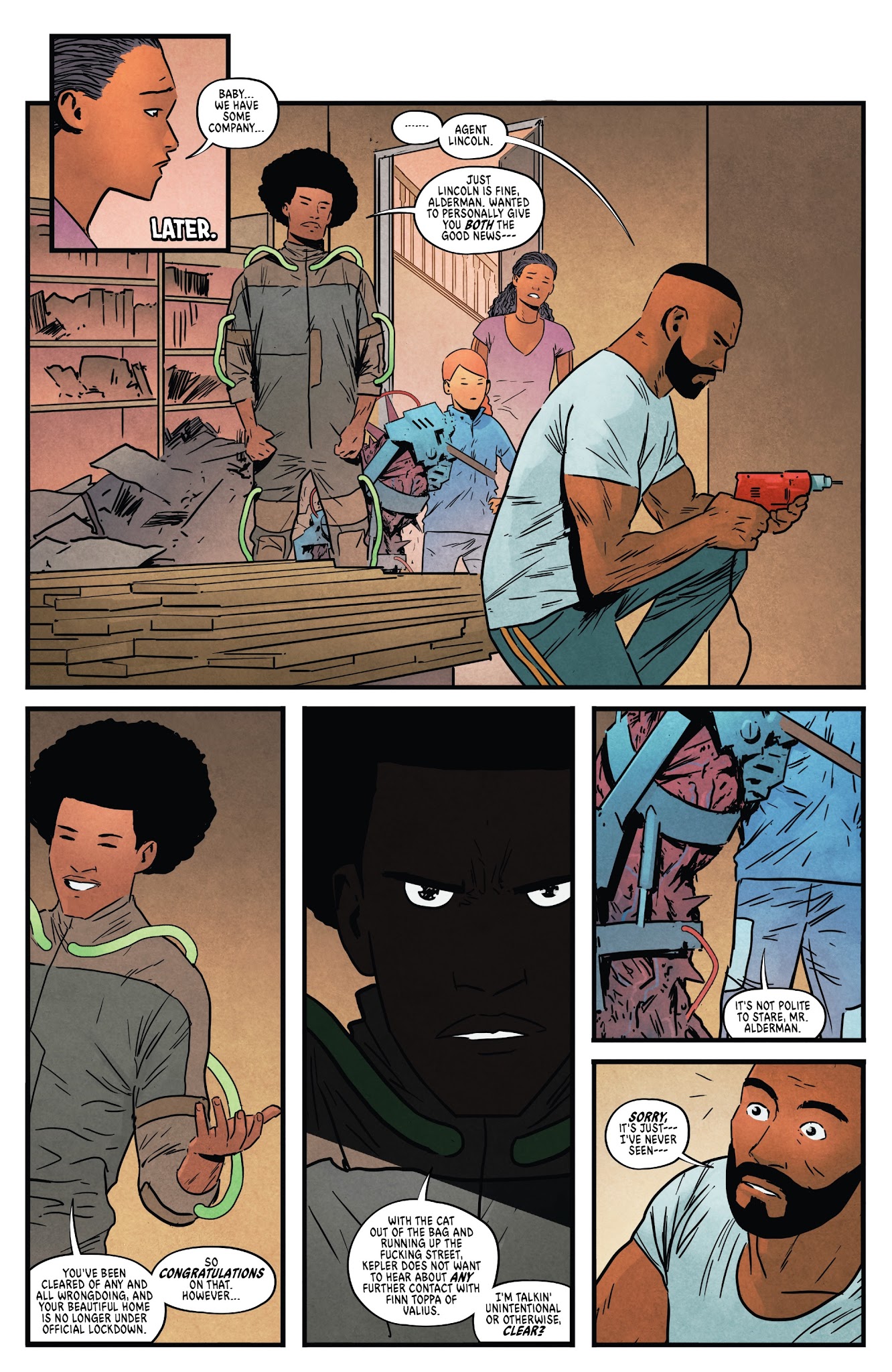 Read online Horizon comic -  Issue #13 - 16