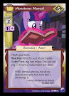 My Little Pony Monstrous Manual Canterlot Nights CCG Card