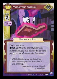 My Little Pony Monstrous Manual Canterlot Nights CCG Card