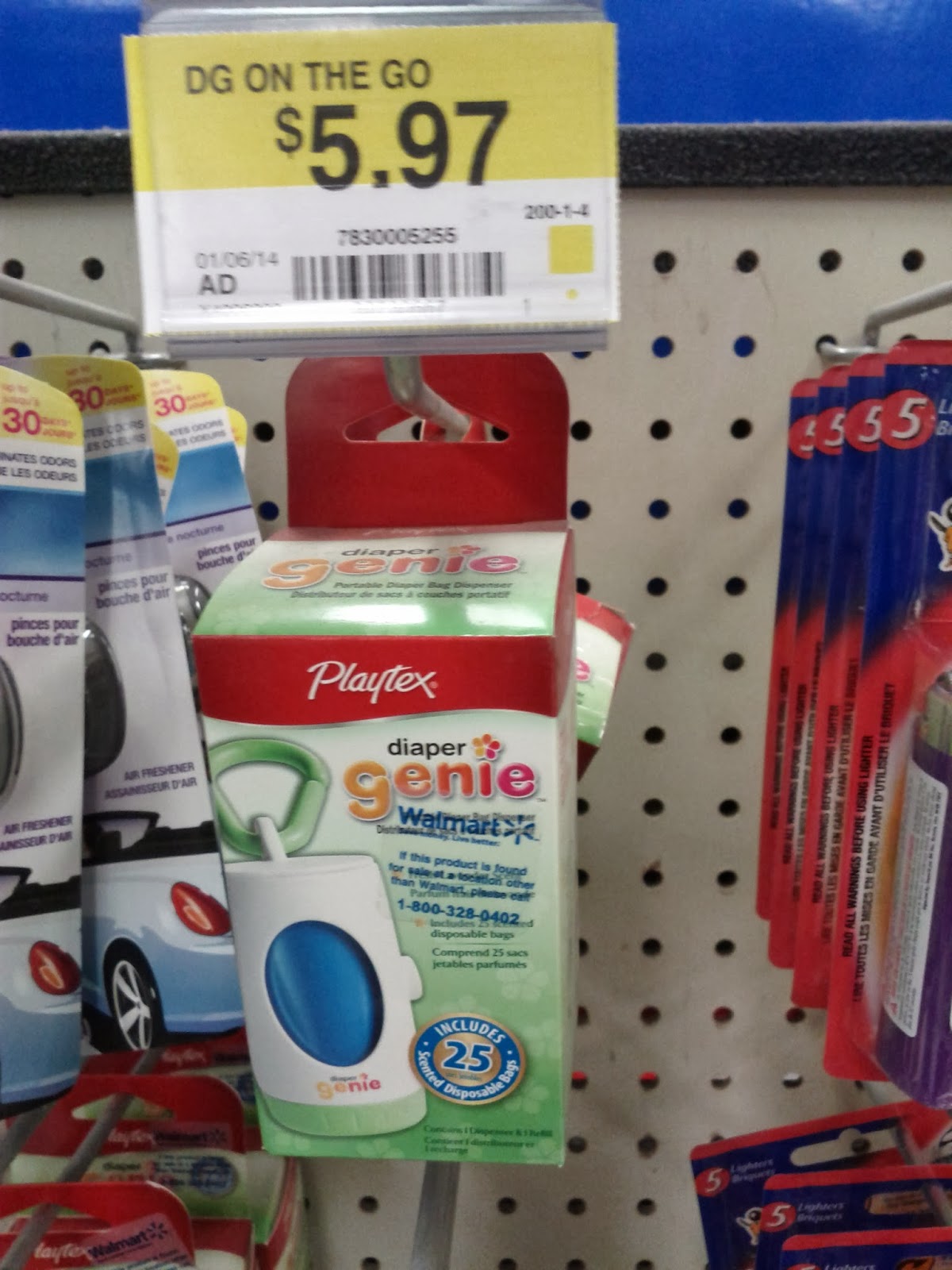 Toronto things Diaper Genie at Walmart