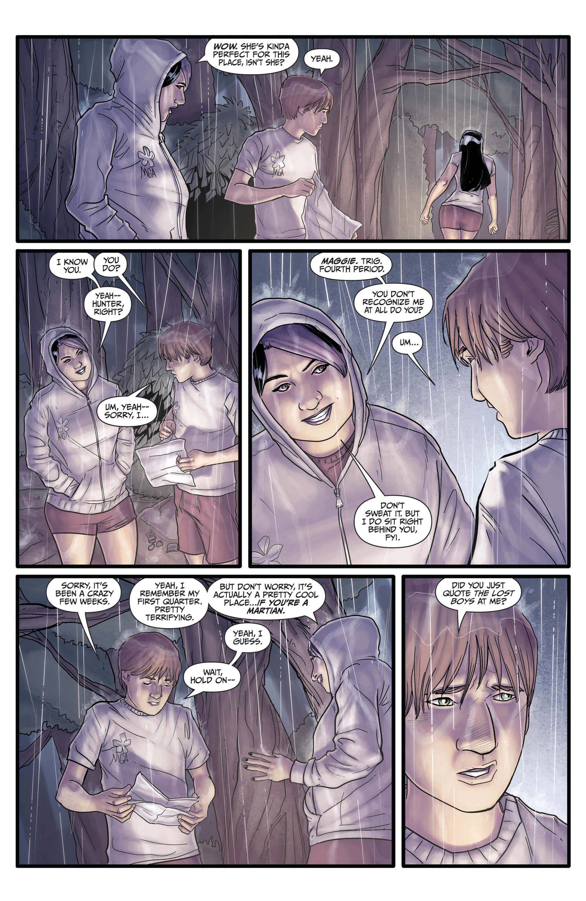 Read online Morning Glories comic -  Issue # _TPB 3 - 81