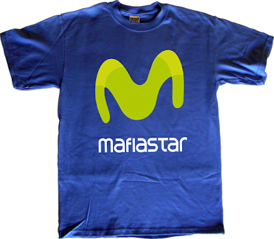 telefonica movistar mafia t-shirt ephemeral-t-shirts