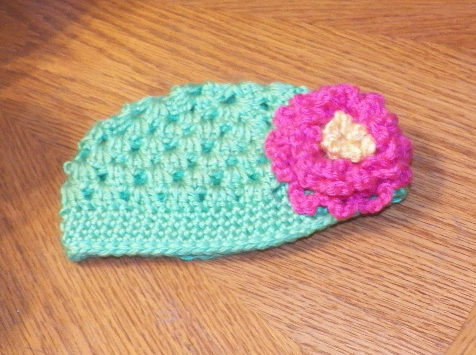 Crochet Attic Some Cute Crochet Baby Flower Hats!