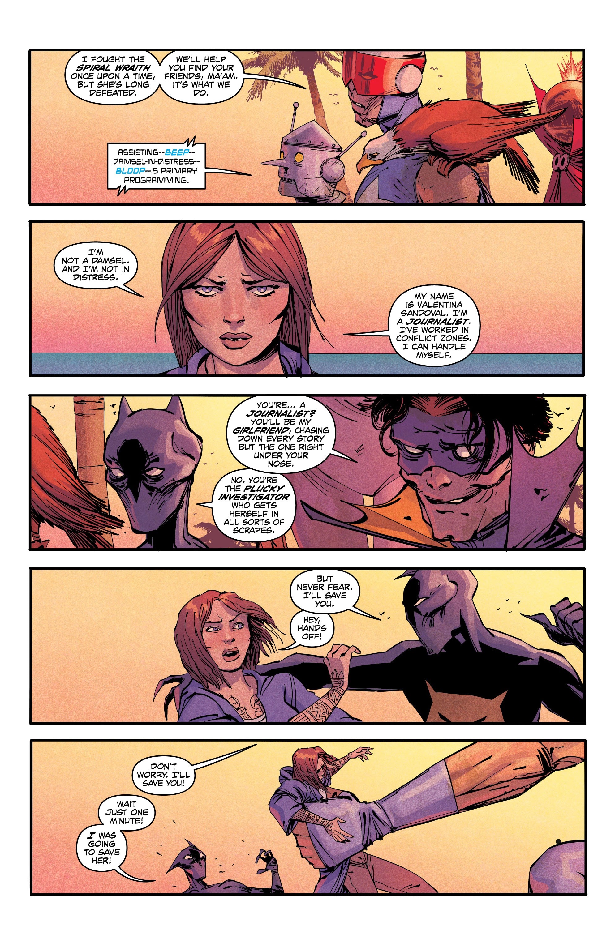 Read online Undiscovered Country comic -  Issue #14 - 7