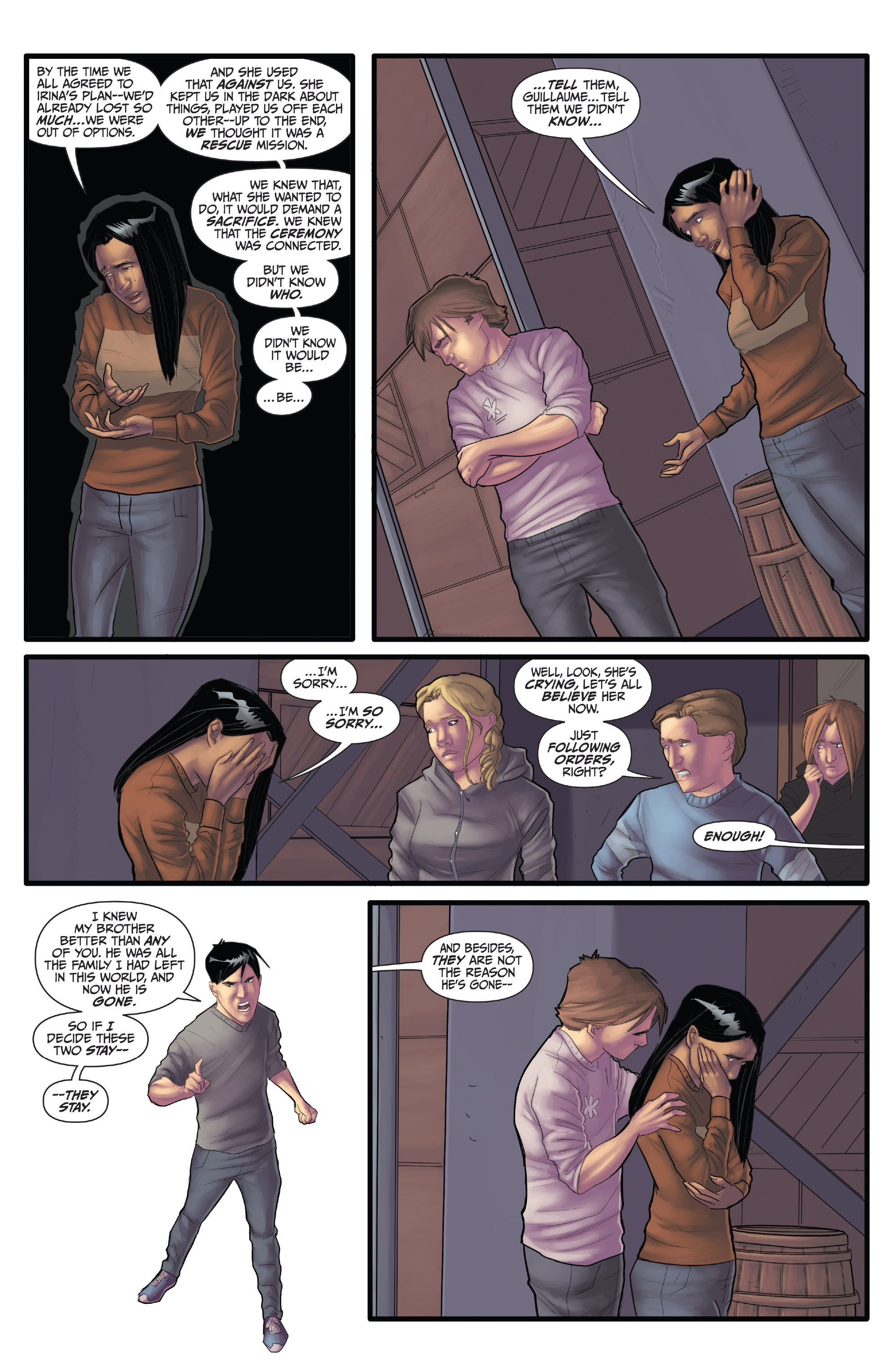 Read online Morning Glories comic -  Issue # _TPB 6 - 121