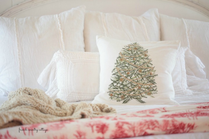Simple Early Christmas Touches French Country Cottage