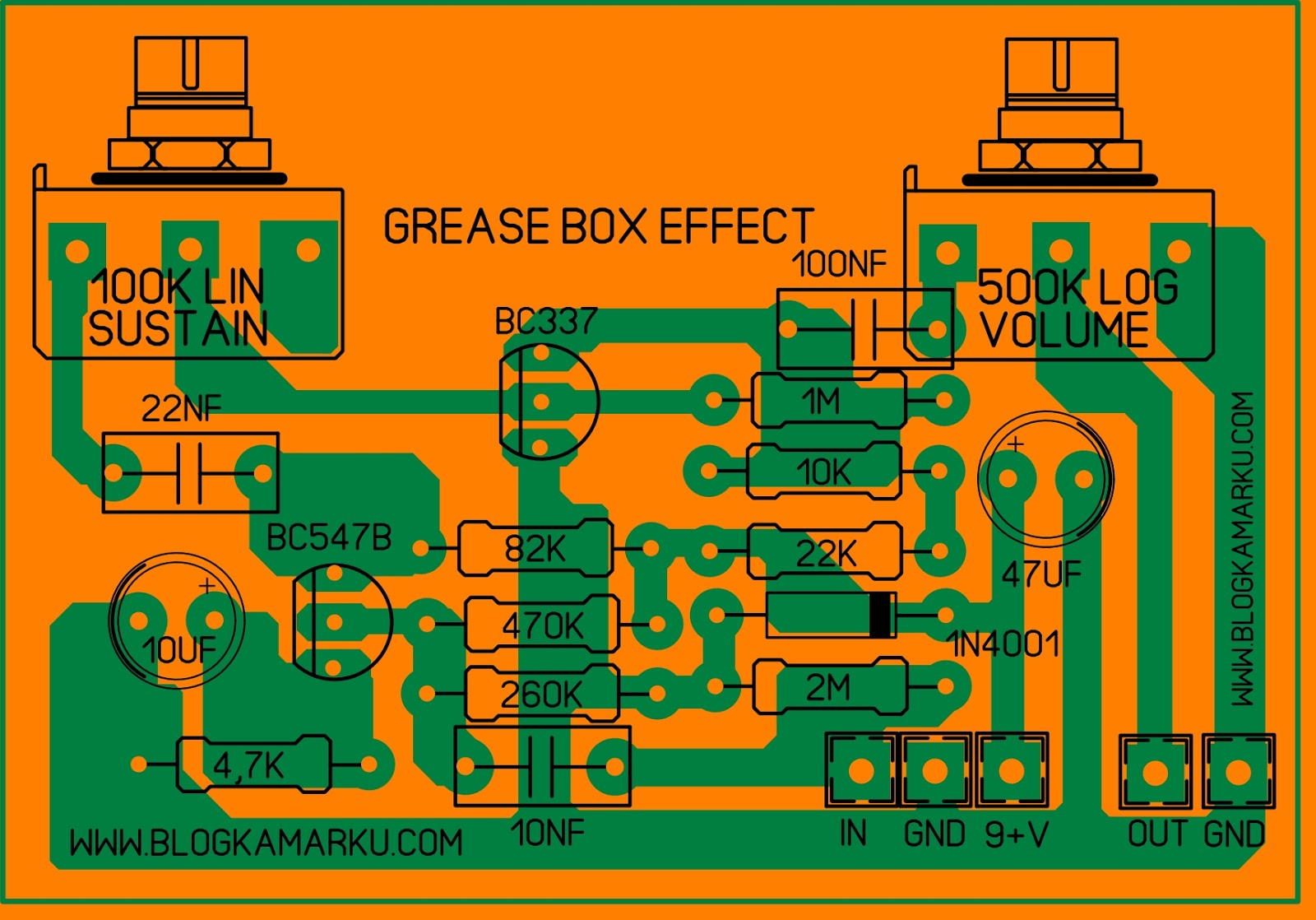 Amptweaker Depth Finder Schematic