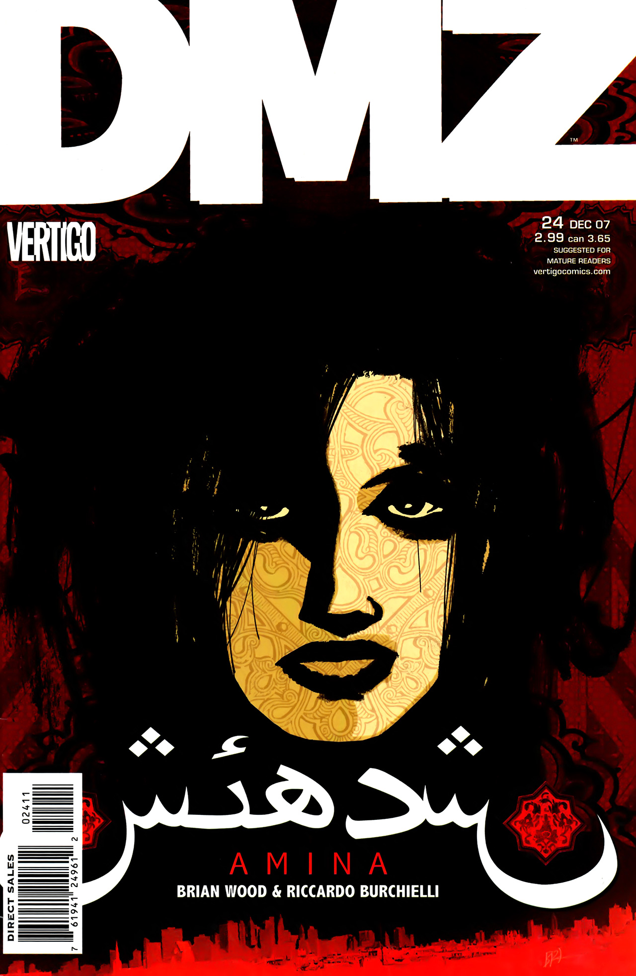 Read online DMZ (2006) comic -  Issue #24 - 1