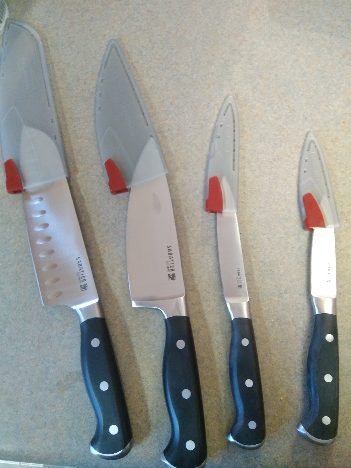 Sabatier Edgekeeper Knives with SelfSharpening Sheaths The Review Stew