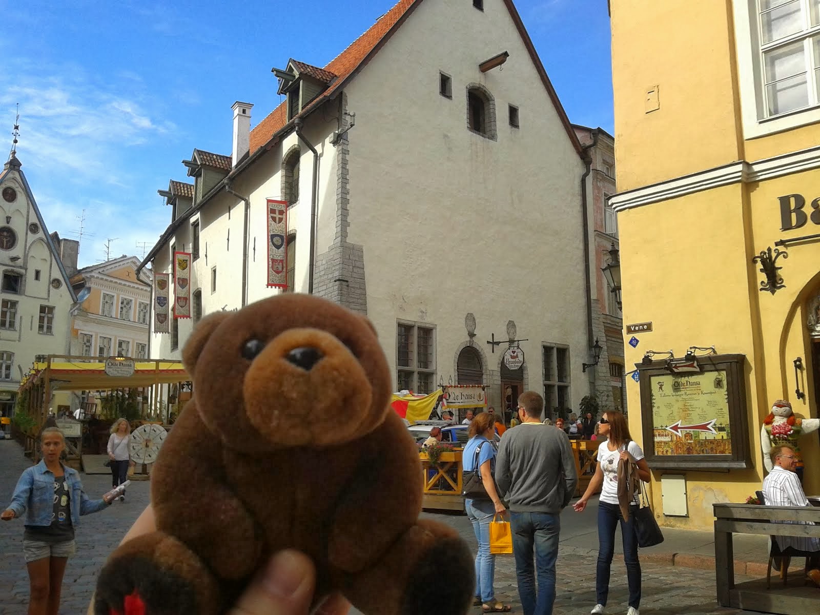 Teddy Bear in Tallinn, Estonia