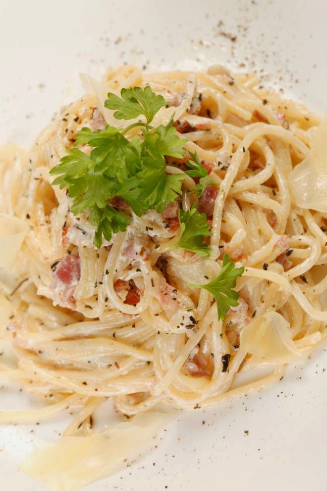 Italian De Cecco Spaghetti Carbonara | AgneseItalianRecipes