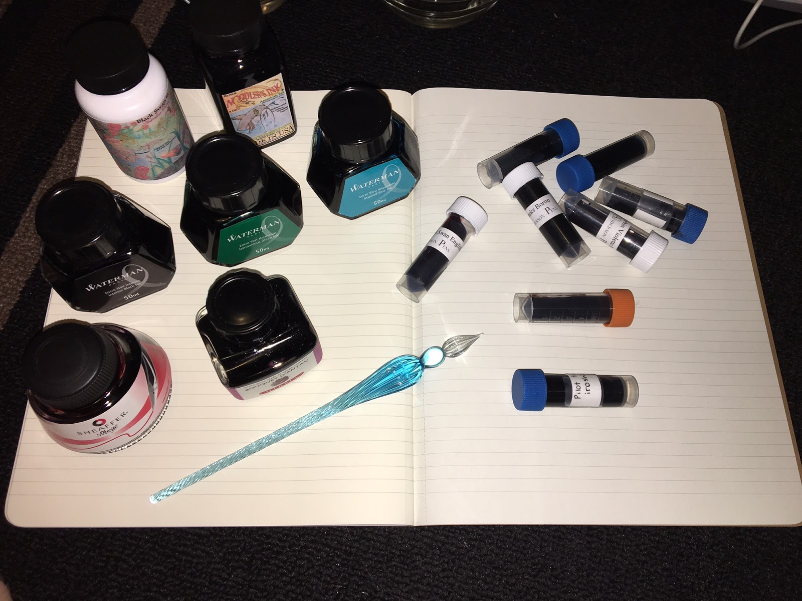 Costco Moleskine Cahier Journal Review and Fountain Pen Ink Test