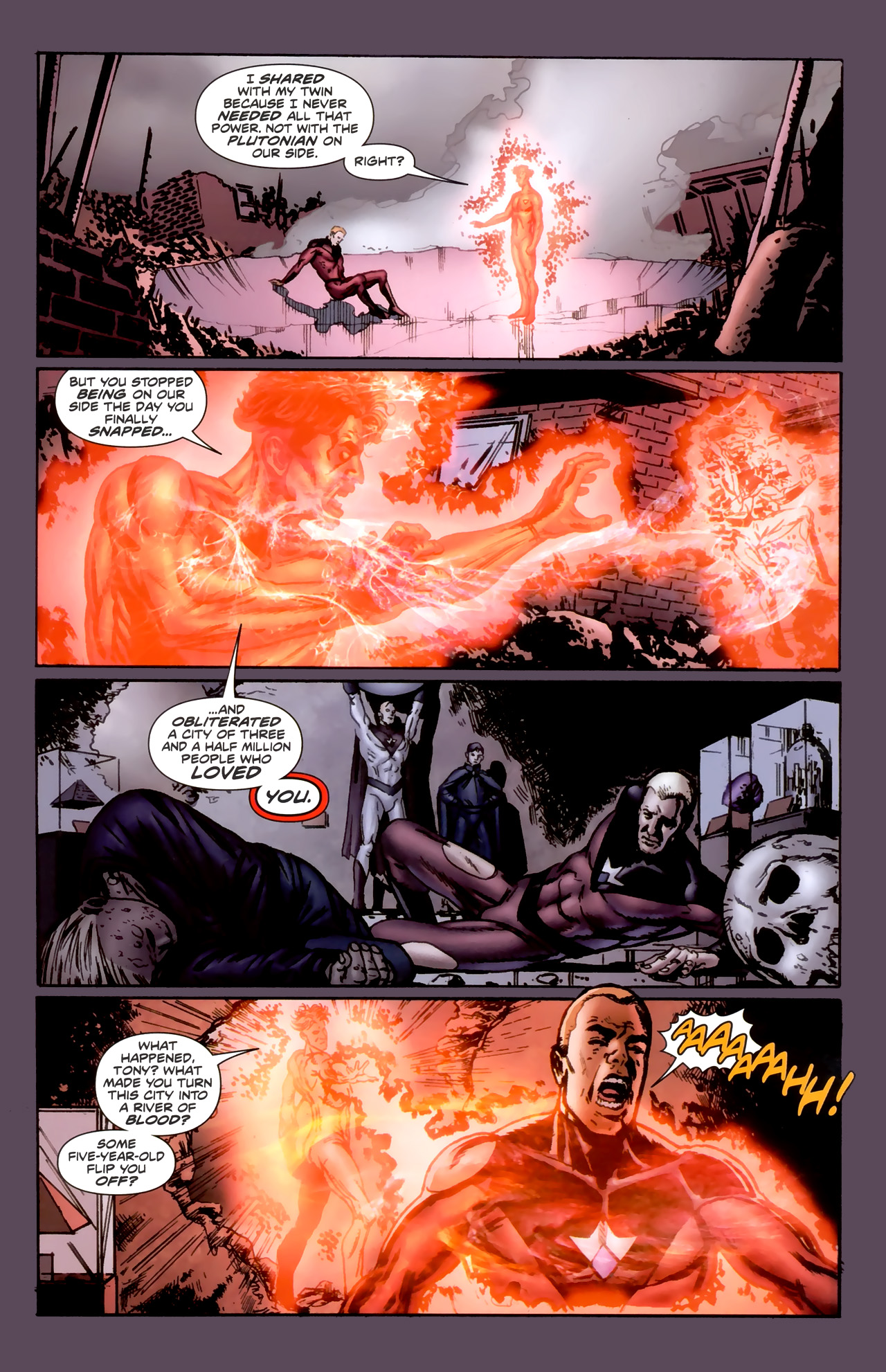 Read online Irredeemable comic -  Issue #8 - 9