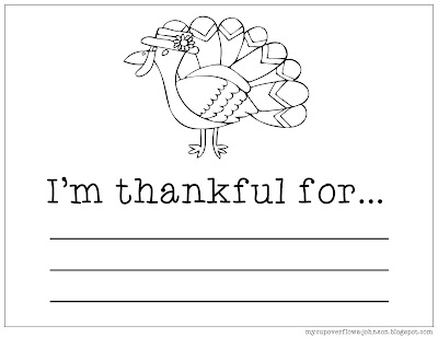 free coloring pages for Thanksgiving