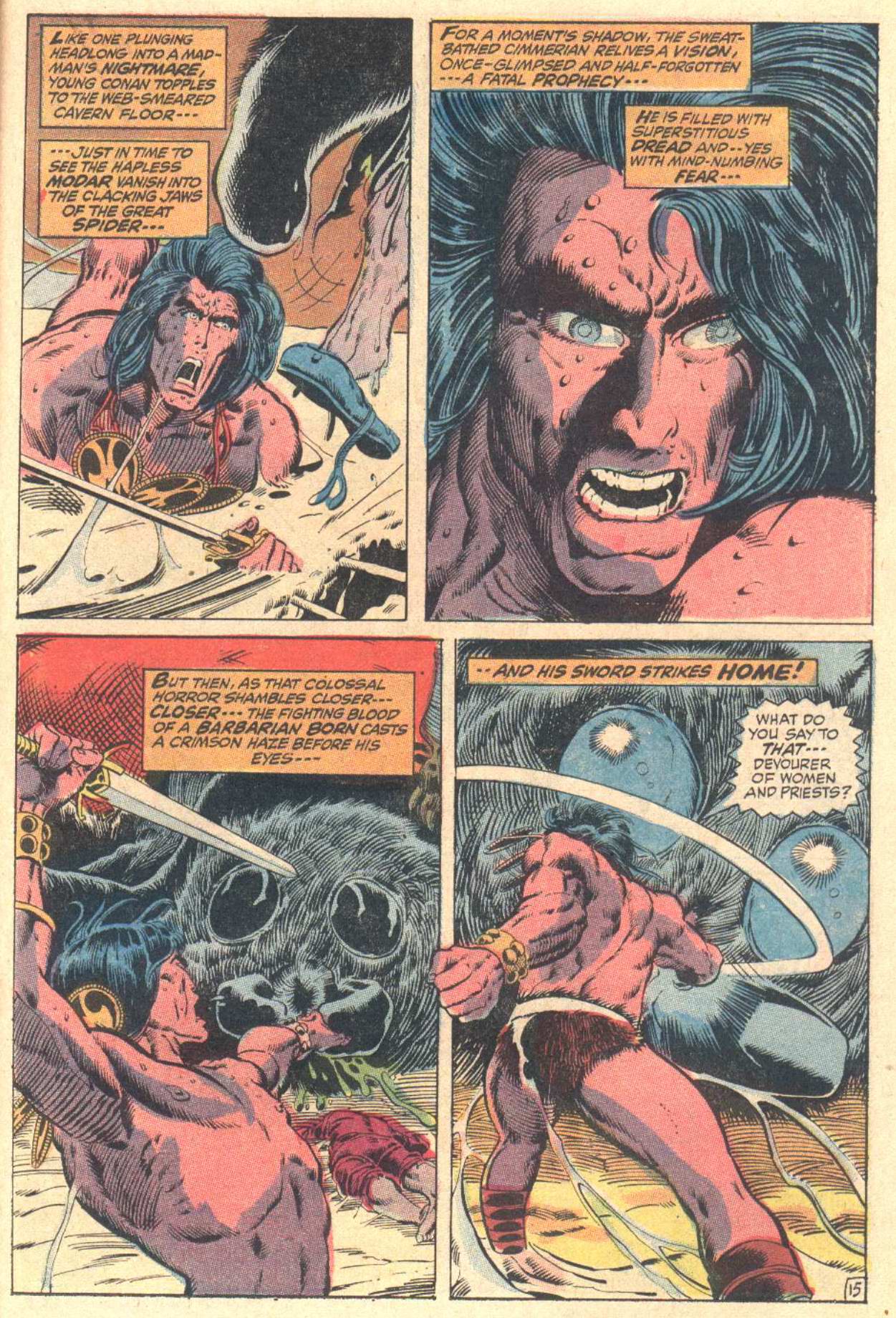 Read online Conan the Barbarian (1970) comic -  Issue #13 - 16