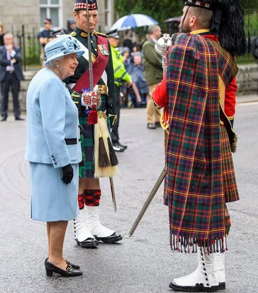 Queen Elizabeth traditionally spends her summers at Balmoral Castle