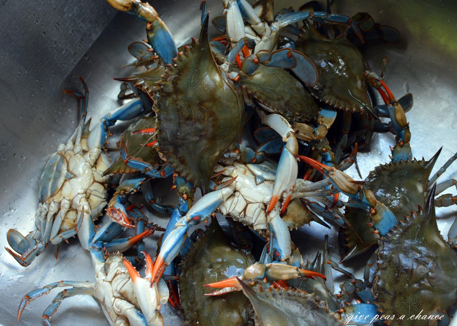 Give Peas a Chance Lao Curry Blue Crab