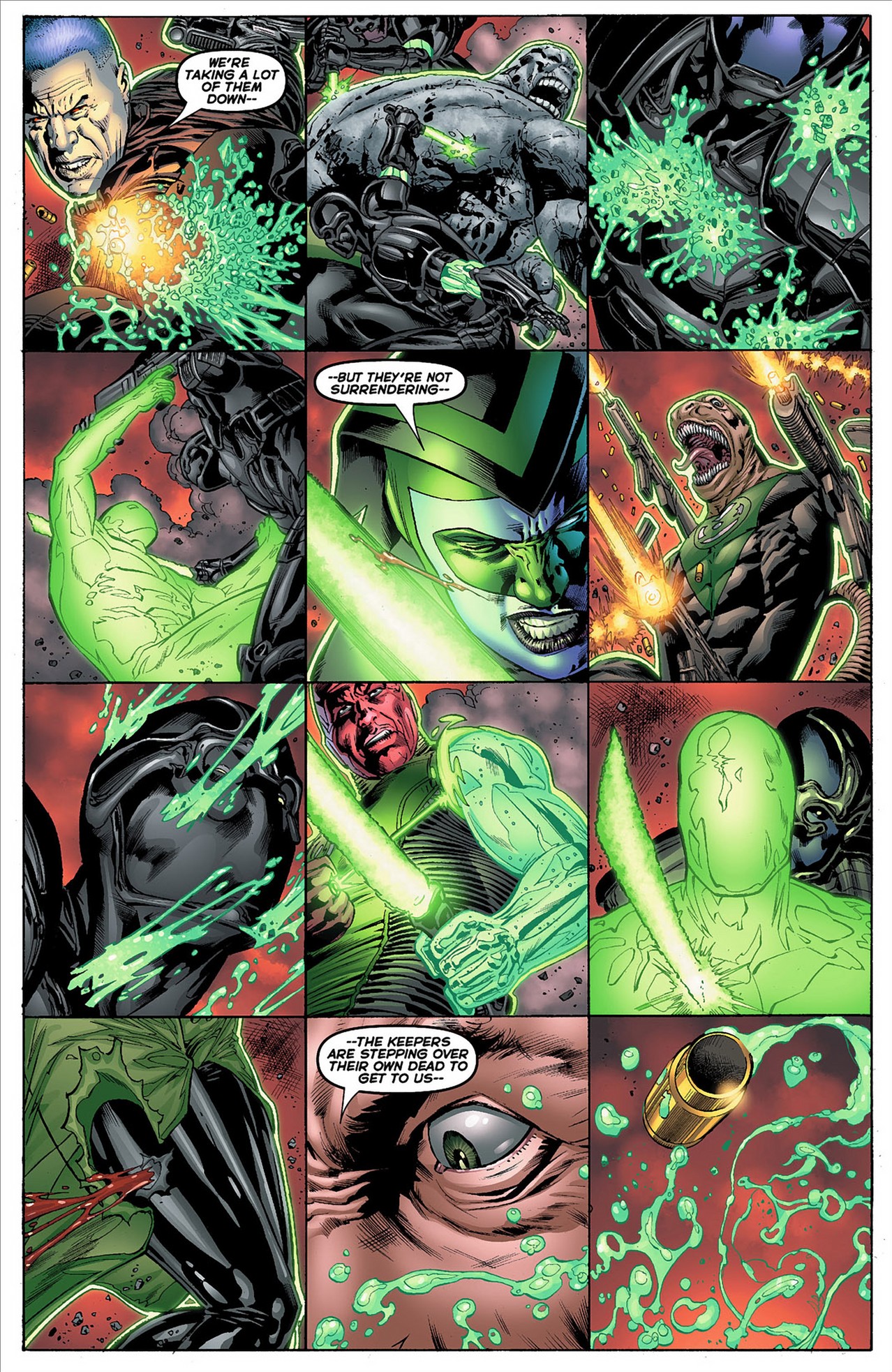 Read online Green Lantern Corps (2011) comic -  Issue #6 - 14