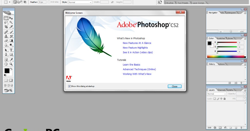 adobe photoshop cs2 free download with key