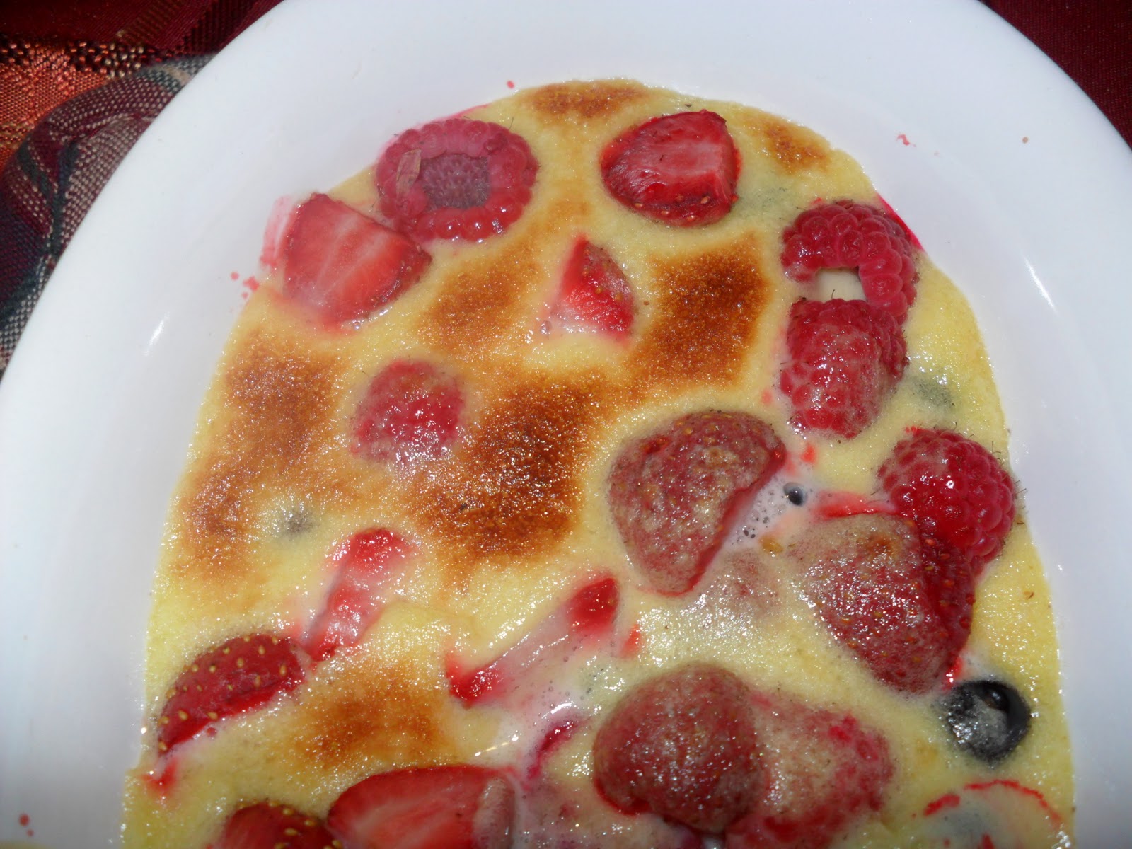 Audrey cuisine!: Sabayon aux fruits