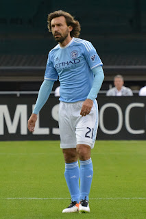 Pirlo left Juventus to join MLS  club New York City