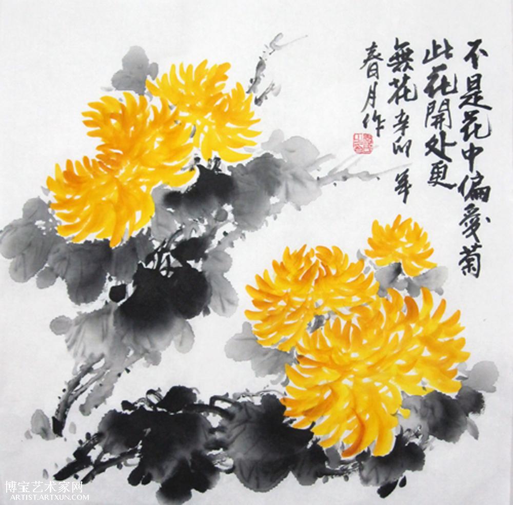 no1chineselearning The Four Gentlemen Of Flowers In Chinese Art