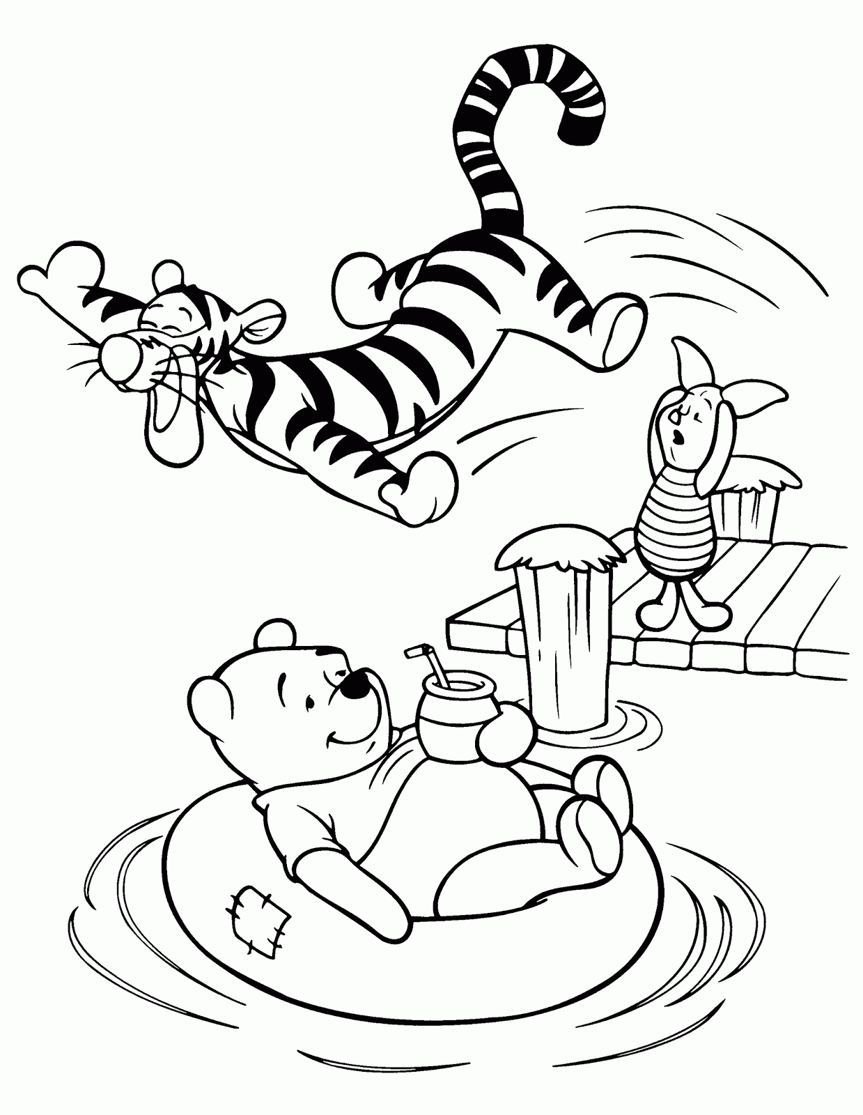 Disney Coloring Pages 7 Walt Disney Winnie The Pooh And Friends Disney Coloring Pages 7 Walt Disney Winnie The Pooh And Friends