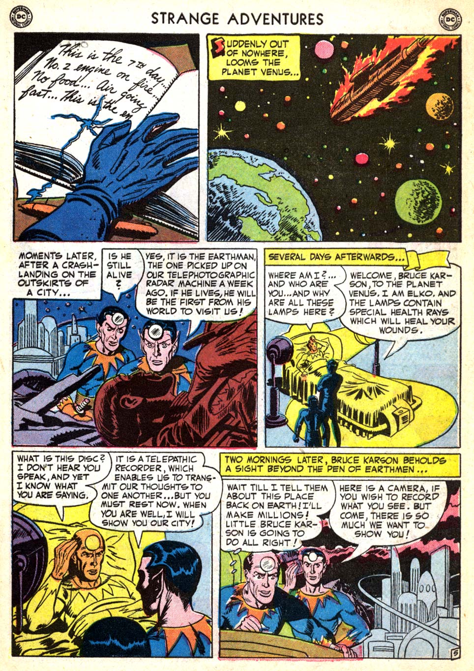 Read online Strange Adventures (1950) comic -  Issue #8 - 45