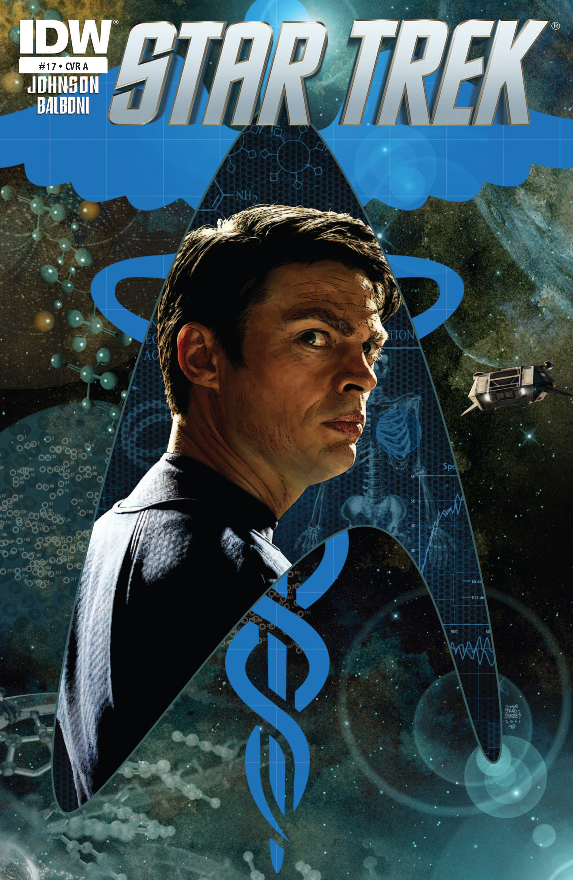 Read online Star Trek (2011) comic -  Issue #17 - 1