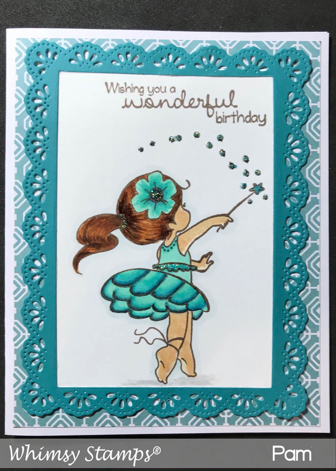 Pam&rsquo;s Pearls: Dancing Tilly Wishing You a Happy Birthday