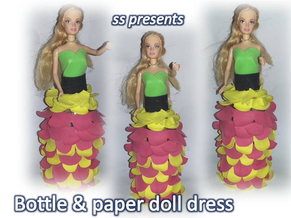 plastic bottle doll craft