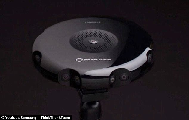 Samsung VR camera Samsung 360 3D Project Beyond Camera