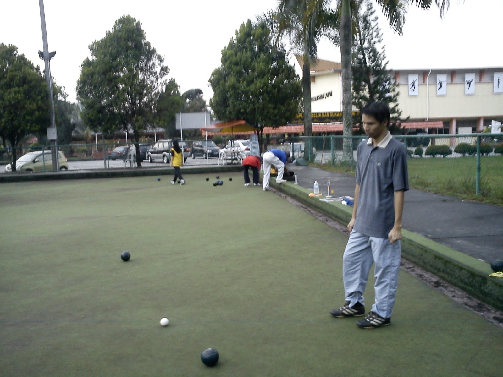 KELAB SUKAN: Latihan Boling Padang