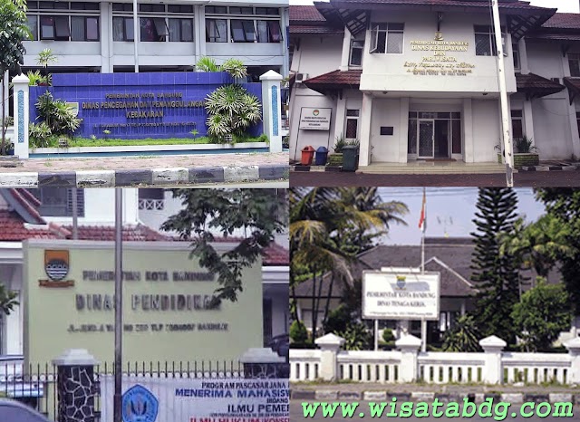 Daftar Alamat, Nomor Kontak, Website, dan Akun Twitter Kantor Dinas di Kota Bandung 