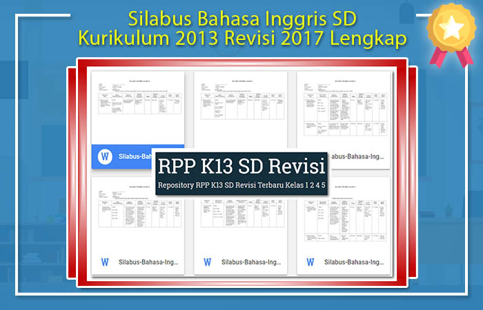 Silabus Bahasa Inggris SD Kurikulum 2013 Revisi 2017 Lengkap Silabus Bahasa Inggris SD Kurikulum 2013