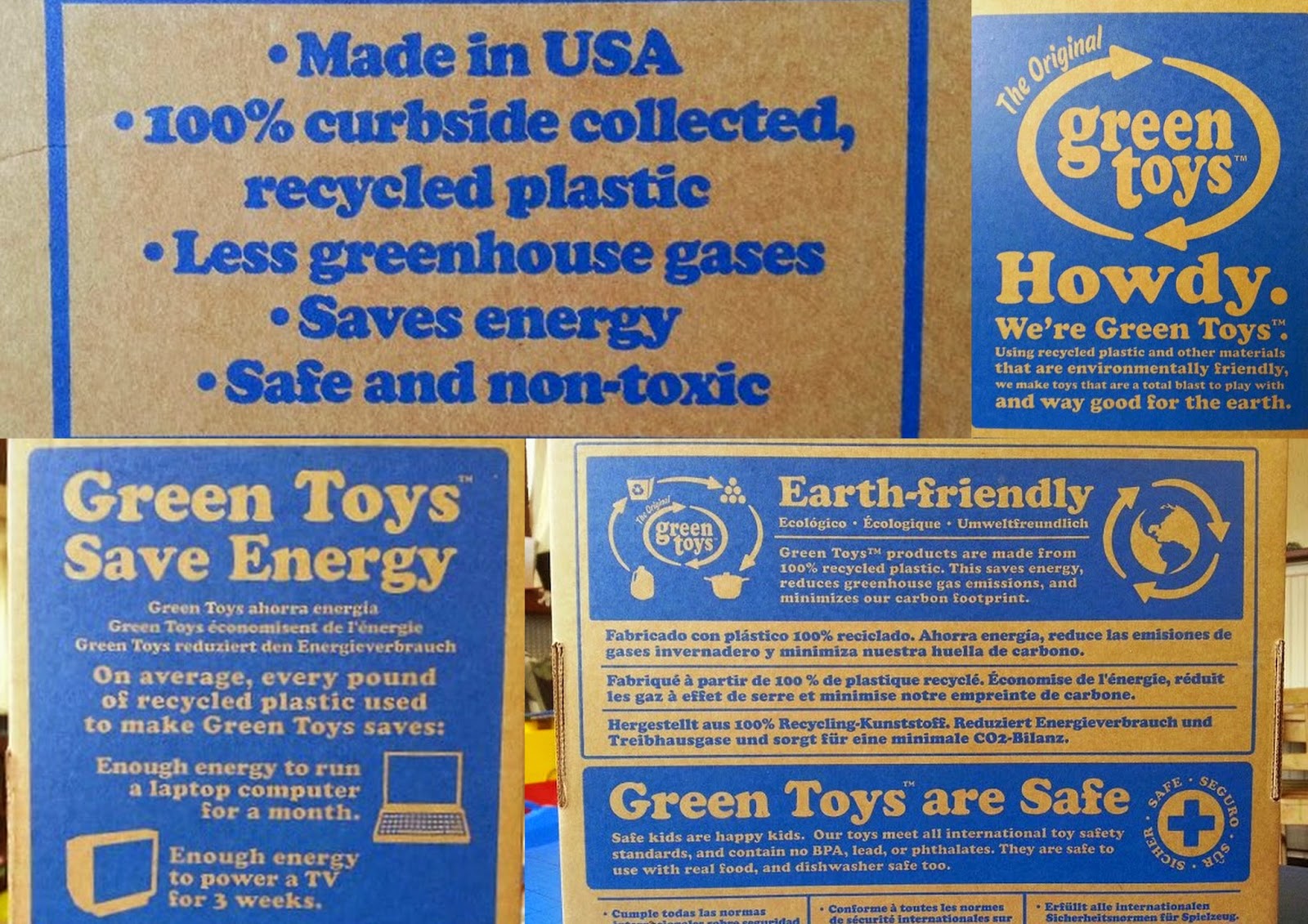 Green Toys Recycled Plastic Cookware And Dining Set pack information