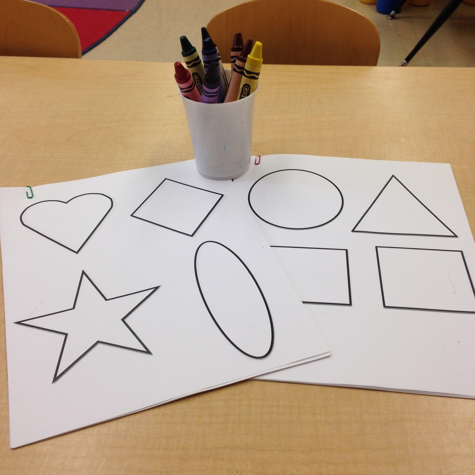 Ms. Preschool Addressing IEP Goals in the Writing Center