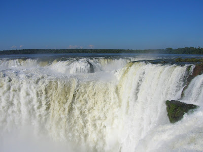 La garganta del diablo, en las cataratas del Iguazú