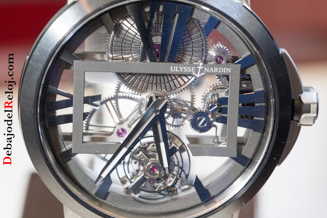 ULysse Nardin Executive Skeleton Tourbillon Titanium dial ULysse Nardin Executive Skeleton Tourbillon Titanium dial