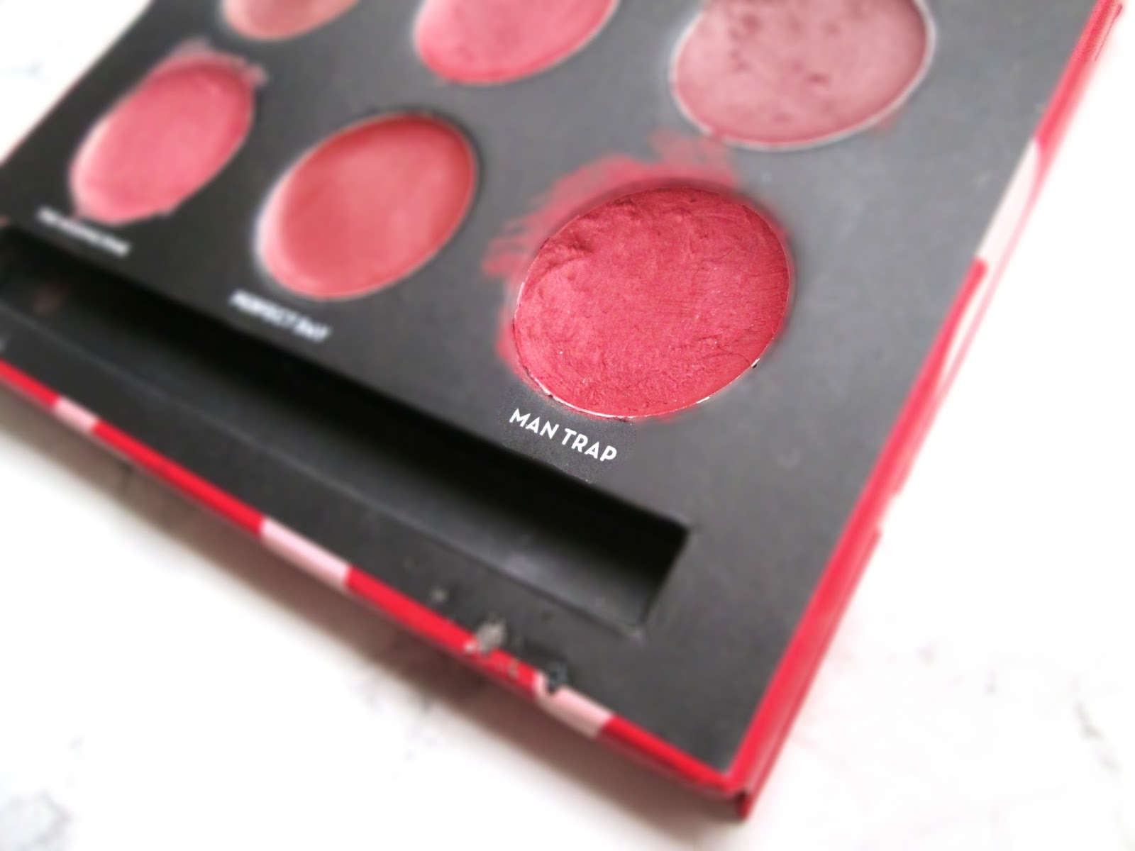 Soap & Glory Man Trap lipstick Soap & Glory red lipstick palette