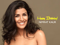 nimrat kaur birthday wishes wallpaper whatsapp status video 2019, most charming smile of nimrat kaur for your mobile phone screensaver free download here.