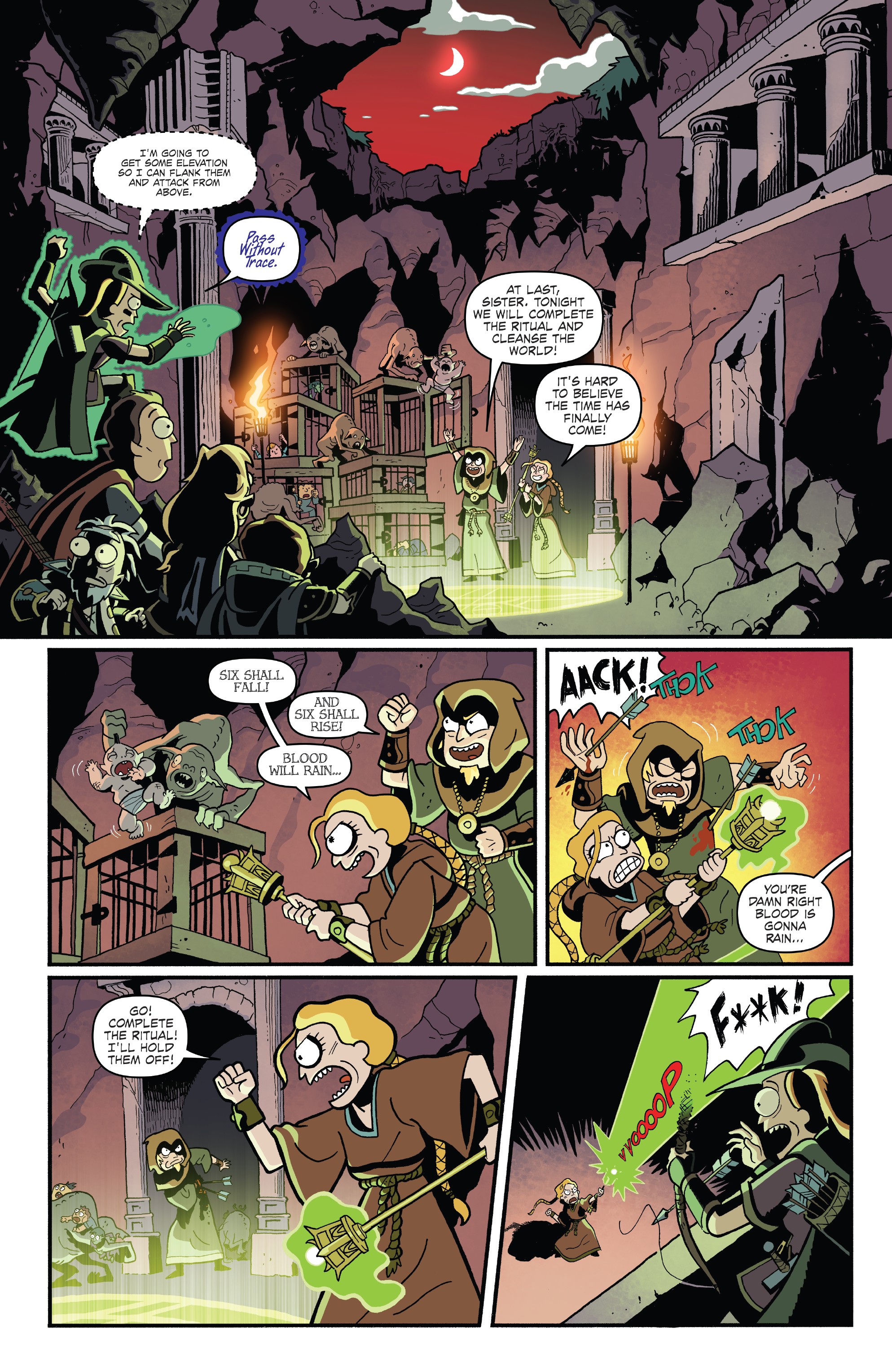 Read online Rick and Morty vs Dungeons & Dragons comic -  Issue #4 - 19