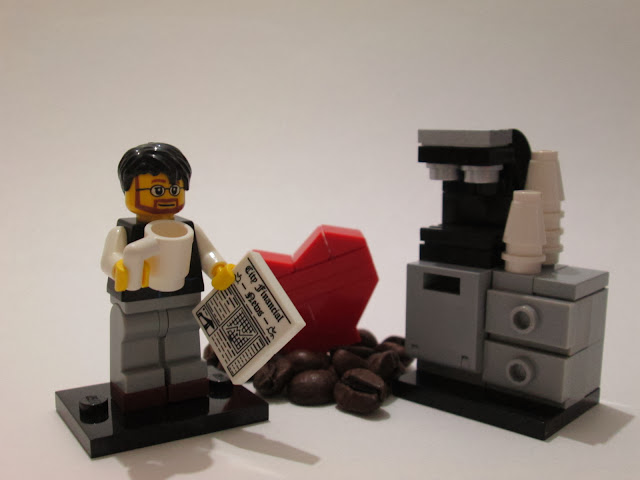 MOC LEGO Dia Internacional do Café