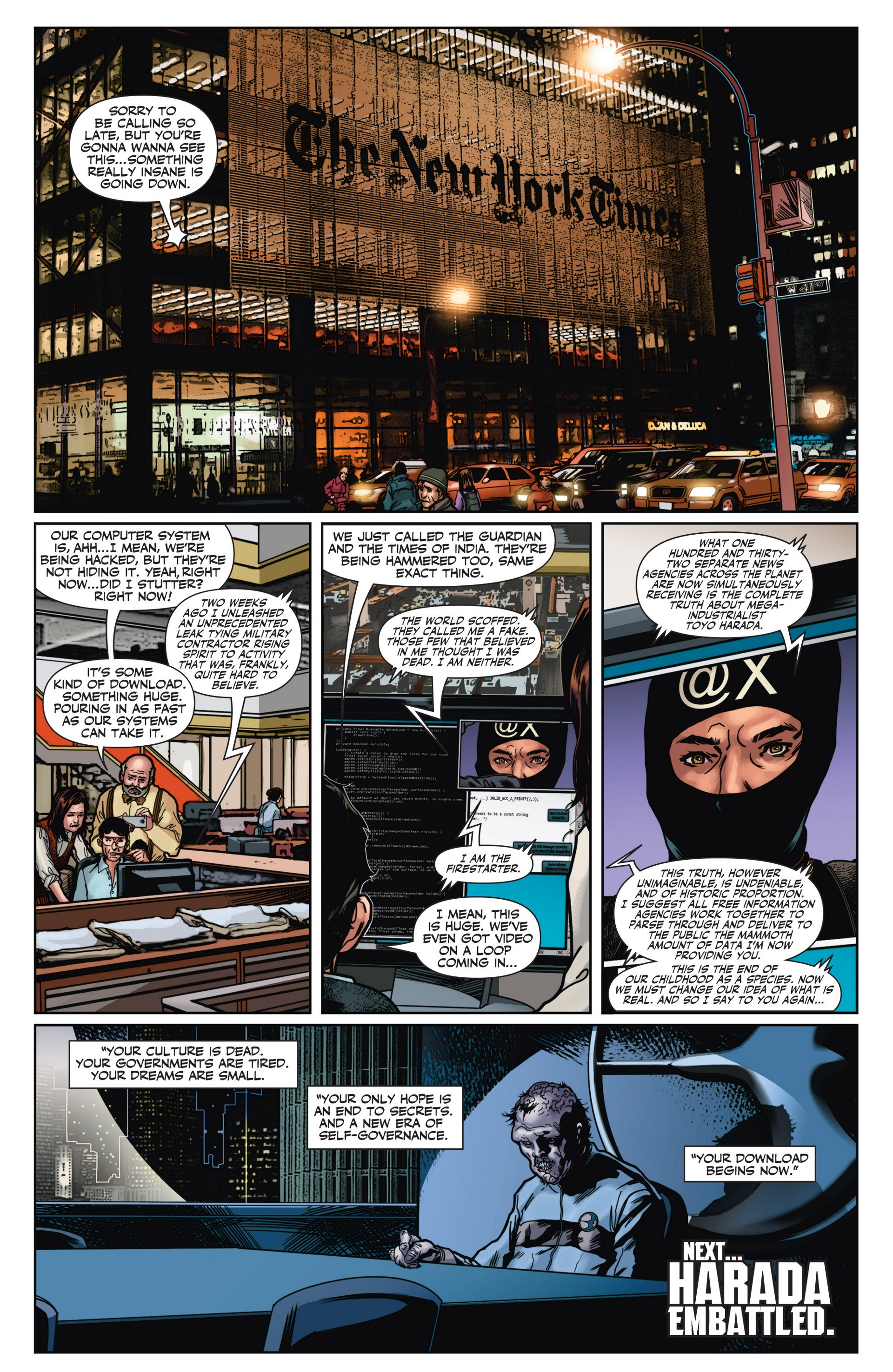Read online Harbinger (2012) comic -  Issue #24 - 24