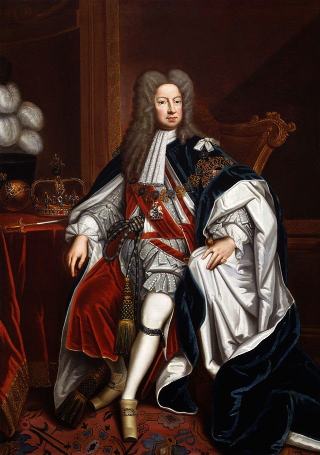 George I by Godfrey Kneller, 1714