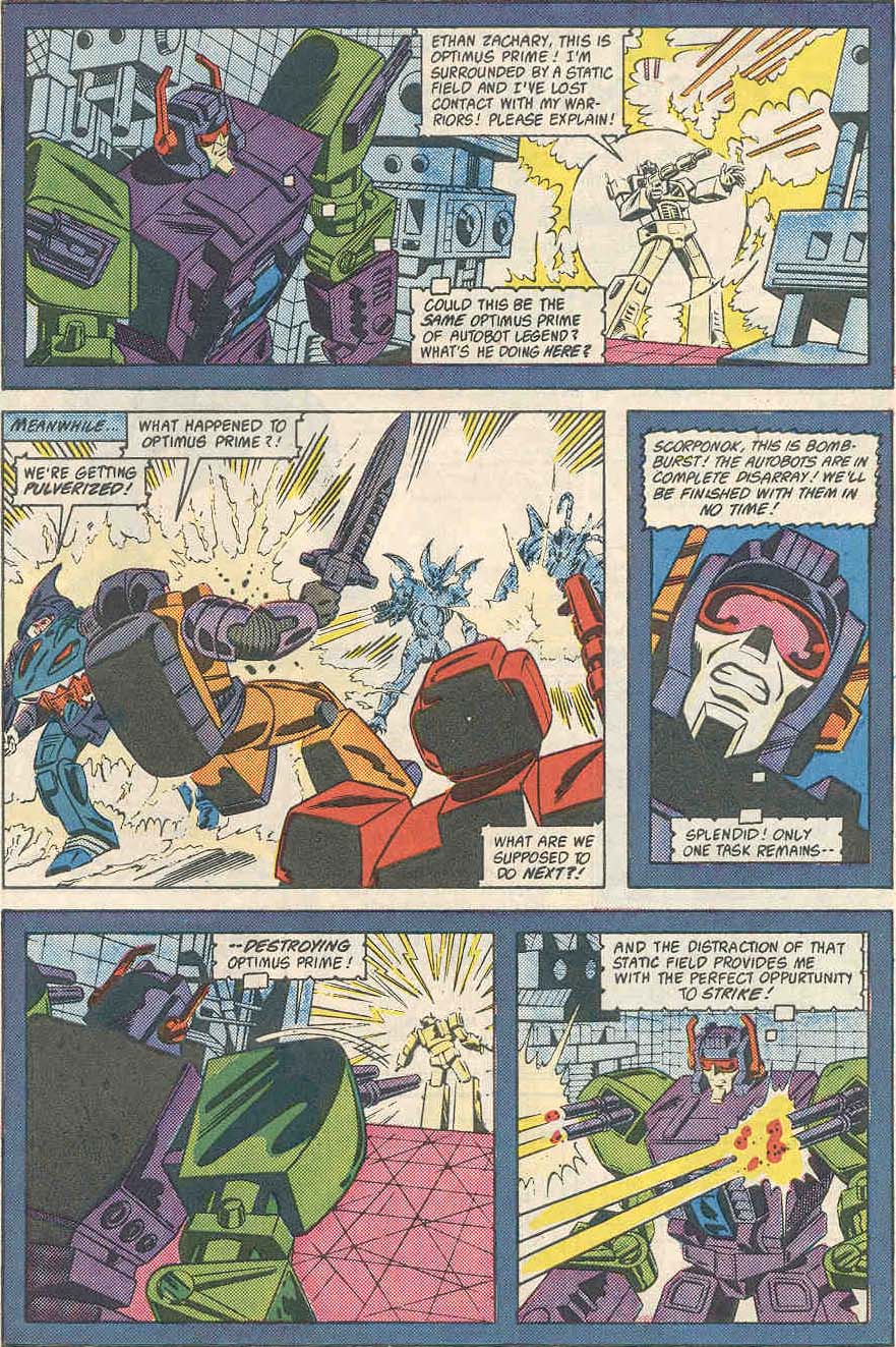 Read online The Transformers (1984) comic -  Issue #40 - 21