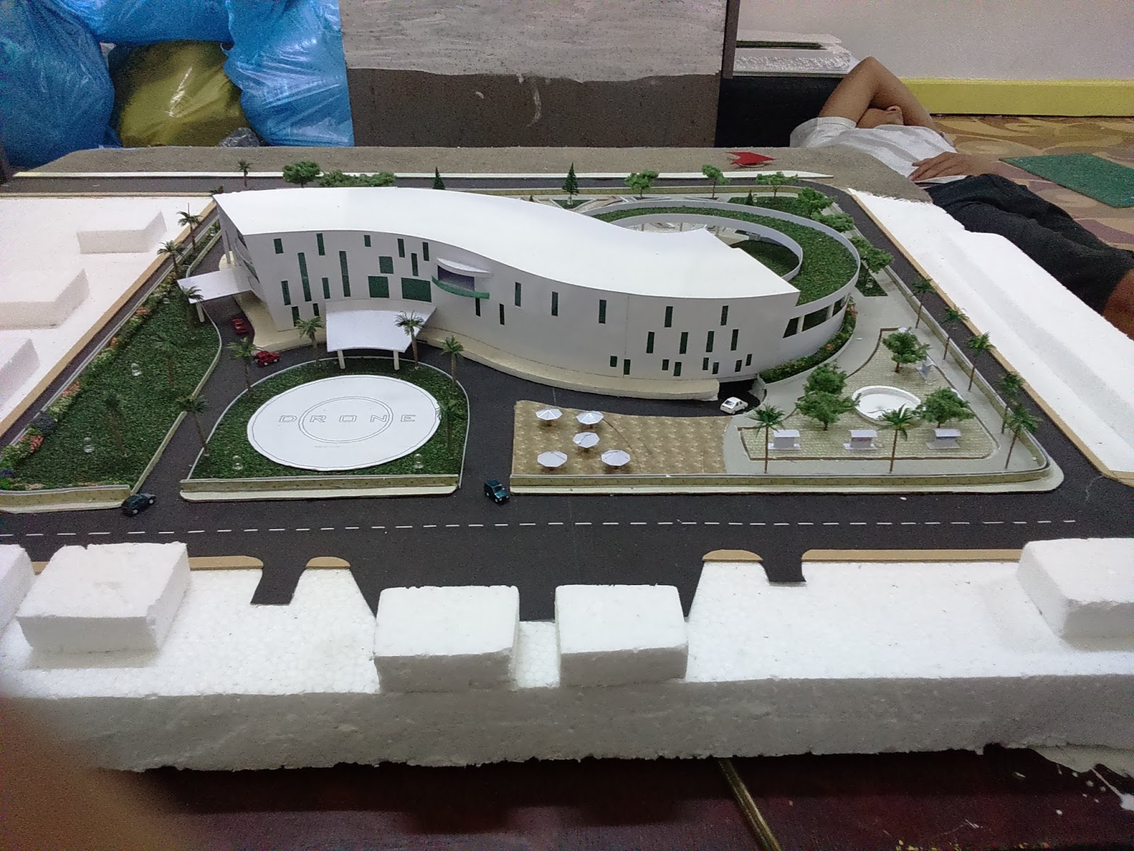 Maket Tugas Akhir Mahasiswa Arsitektur Universitas Bung Hatta by.Ferly